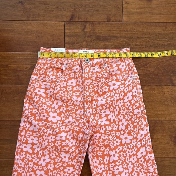 Cotton On Bella Daisy Cheer Pink Flare Jean Size 6 - Picture 9 of 15